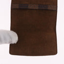 LOUIS VUITTON Damier Ebene Buton de Manchette Cuffs Metal LV Auth bs36471-16