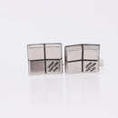 LOUIS VUITTON Damier Ebene Buton de Manchette Cuffs Metal LV Auth bs36471-17
