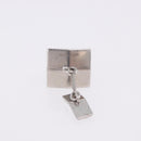 LOUIS VUITTON Damier Ebene Buton de Manchette Cuffs Metal LV Auth bs36471-19
