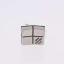 LOUIS VUITTON Damier Ebene Buton de Manchette Cuffs Metal LV Auth bs36471-21