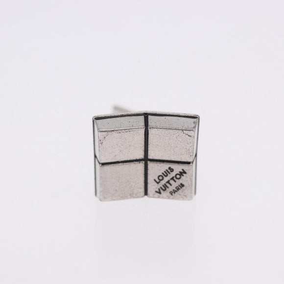 LOUIS VUITTON Damier Ebene Buton de Manchette Cuffs Metal LV Auth bs36471
