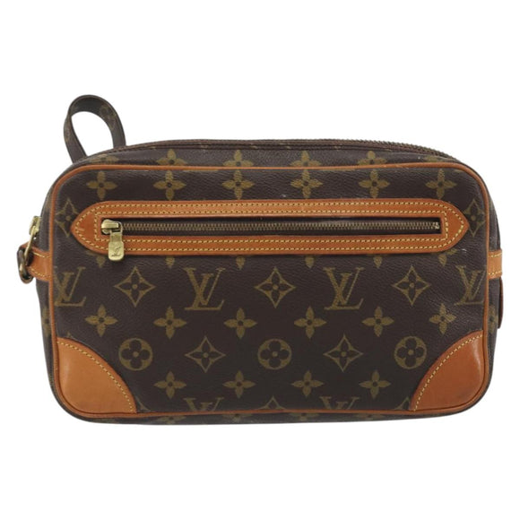 LOUIS VUITTON Monogram Marly Dragonne GM Clutch Bag M51825 LV Auth bs36472