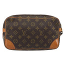 LOUIS VUITTON Monogram Marly Dragonne GM Clutch Bag M51825 LV Auth bs36472-2