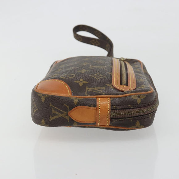 LOUIS VUITTON Monogram Marly Dragonne GM Clutch Bag M51825 LV Auth bs36472