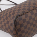 LOUIS VUITTON Damier Ebene Neverfull MM Tote Bag N51105 LV Auth bs36473-15