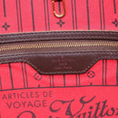LOUIS VUITTON Damier Ebene Neverfull MM Tote Bag N51105 LV Auth bs36474-17