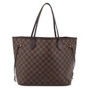 LOUIS VUITTON Damier Ebene Neverfull MM Tote Bag N51105 LV Auth bs36474-13