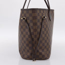 LOUIS VUITTON Damier Ebene Neverfull MM Tote Bag N51105 LV Auth bs36474-3