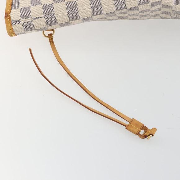 LOUIS VUITTON Damier Azur Neverfull MM Tote Bag N41605 LV Auth bs36475