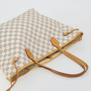 LOUIS VUITTON Damier Azur Neverfull MM Tote Bag N41605 LV Auth bs36475-6