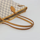 LOUIS VUITTON Damier Azur Neverfull MM Tote Bag N41605 LV Auth bs36475-7