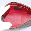 LOUIS VUITTON Damier Ebene Pochette Cosmetic PM Pouch N47516 LV Auth bs36476-10
