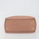 LOUIS VUITTON City Steamer PM Hand Bag Leather Pink Black M51590 LV Auth bs36477-5