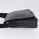 LOUIS VUITTON Damier Grafitte District PM Shoulder Bag N41260 LV Auth bs36478-5