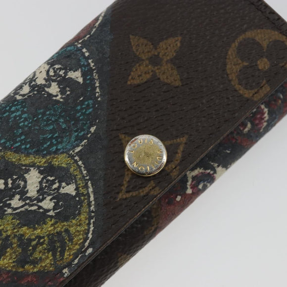 LOUIS VUITTON Monogram Kabuki Multicles 4 Key Case M67252 LV Auth bs36479