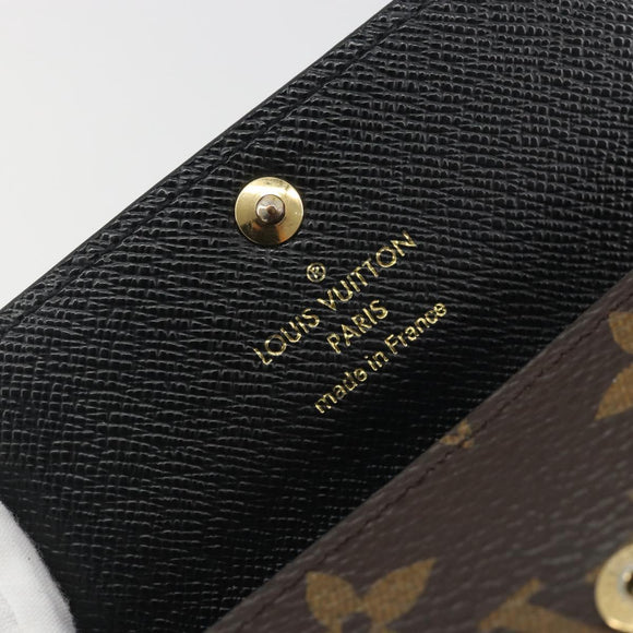 LOUIS VUITTON Monogram Kabuki Multicles 4 Key Case M67252 LV Auth bs36479
