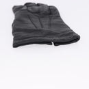 HERMES Gloves Lamb Skin Black Auth bs36480-18