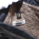 HERMES Gloves Lamb Skin Black Auth bs36480-19