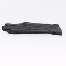 HERMES Gloves Lamb Skin Black Auth bs36480-6