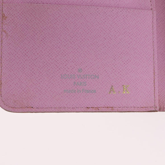 LOUIS VUITTON Monogram Multicolor Wallet 2 Set White LV Auth bs36482
