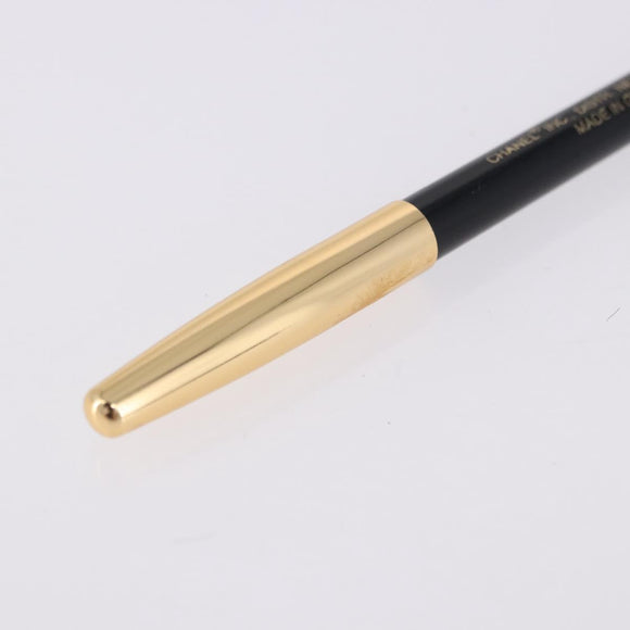 LOUIS VUITTON Chanel Eyebrow Pen 2 Set Gold Tone Brown LV Auth bs36484