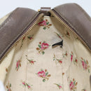 GUCCI GG Supreme Shoulder Bag PVC Beige Gold 476466 Auth bs36490-17