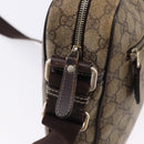 GUCCI GG Supreme Shoulder Bag PVC Beige Gold 201448 Auth bs36493-18