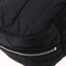 CHANEL Sports Line Shoulder Bag Nylon Black Silver CC Auth bs36495-13