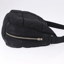 CHANEL Sports Line Shoulder Bag Nylon Black Silver CC Auth bs36495-4