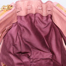Miu Miu Hand Bag Leather Pink Gold Auth bs36498A-17