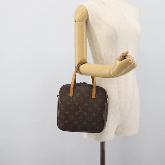 LOUIS VUITTON Monogram Spontini Hand Bag M47500 LV Auth bs36499