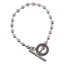 GUCCI Bracelet Ag925 Silver Auth bs36500-1