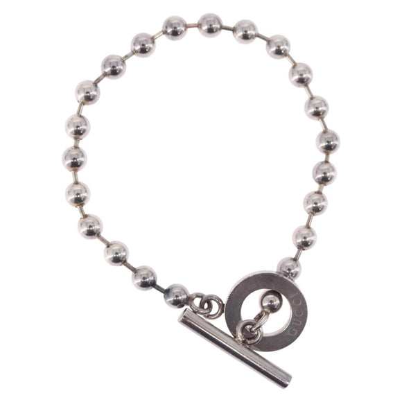 GUCCI Bracelet Ag925 Silver Auth bs36500