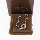 GUCCI Bracelet Ag925 Silver Auth bs36500-16
