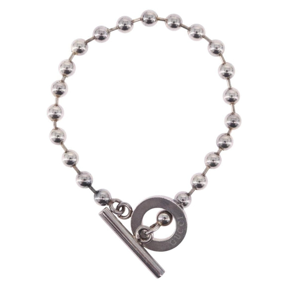 GUCCI Bracelet Ag925 Silver Auth bs36500
