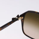 CHANEL Sunglasses Plastic Black CC Auth bs36501-10