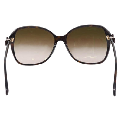 CHANEL Sunglasses Plastic Black CC Auth bs36501 - 0