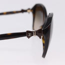 CHANEL Sunglasses Plastic Black CC Auth bs36501-6