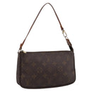 LOUIS VUITTON Monogram Pochette Accessoires Pouch M51980 LV Auth bs36505-1