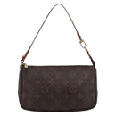 LOUIS VUITTON Monogram Pochette Accessoires Pouch M51980 LV Auth bs36505-13