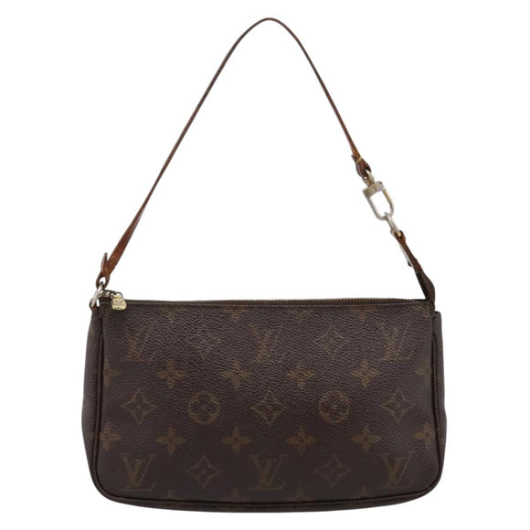 LOUIS VUITTON Monogram Pochette Accessoires Pouch M51980 LV Auth bs36505