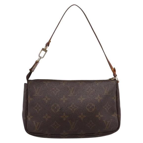 LOUIS VUITTON Monogram Pochette Accessoires Pouch M51980 LV Auth bs36505