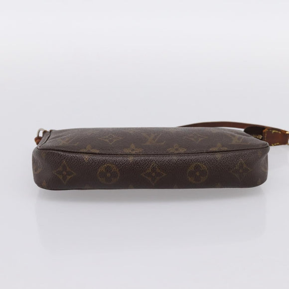 LOUIS VUITTON Monogram Pochette Accessoires Pouch M51980 LV Auth bs36505