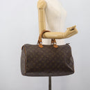 LOUIS VUITTON Monogram Speedy 35 Hand Bag M41524 LV Auth bs36507-19