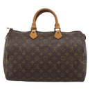 LOUIS VUITTON Monogram Speedy 35 Hand Bag M41524 LV Auth bs36507-2