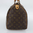 LOUIS VUITTON Monogram Speedy 35 Hand Bag M41524 LV Auth bs36507-4