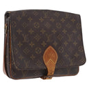 LOUIS VUITTON Monogram Cartouchiere MM Shoulder Bag M51253 LV Auth bs36508-1
