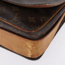 LOUIS VUITTON Monogram Cartouchiere MM Shoulder Bag M51253 LV Auth bs36508-10
