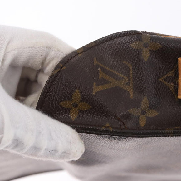 LOUIS VUITTON Monogram Cartouchiere MM Shoulder Bag M51253 LV Auth bs36508