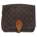 LOUIS VUITTON Monogram Cartouchiere MM Shoulder Bag M51253 LV Auth bs36508-2
